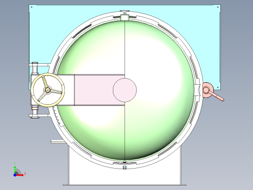 BS-550 烘焙馅料真空熬煮罐前视缩略图