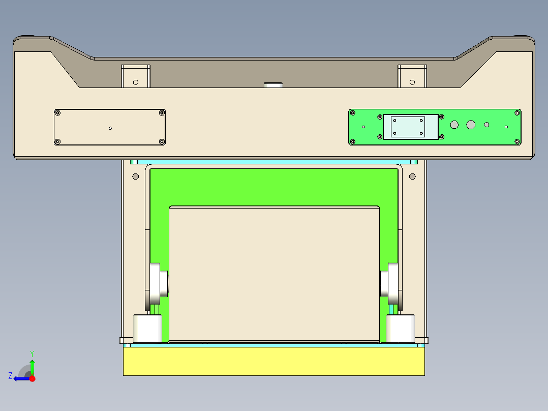 精度起倒靶改进右视图