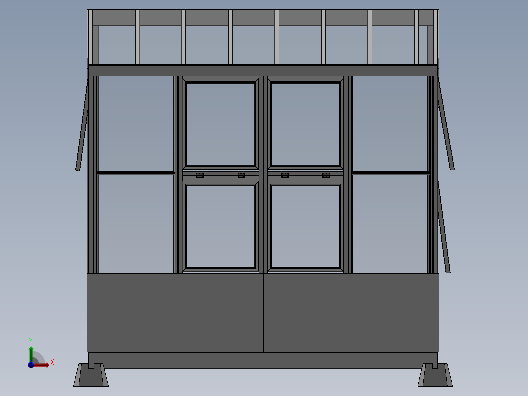 房子、建筑(120)前视图