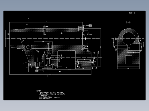 JX0868-车床尾座体机械加工工艺与工装设计