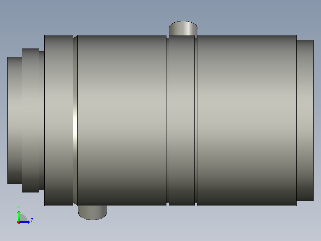 3Z4S_LE_SV_1614H-端面外观镜头左视图