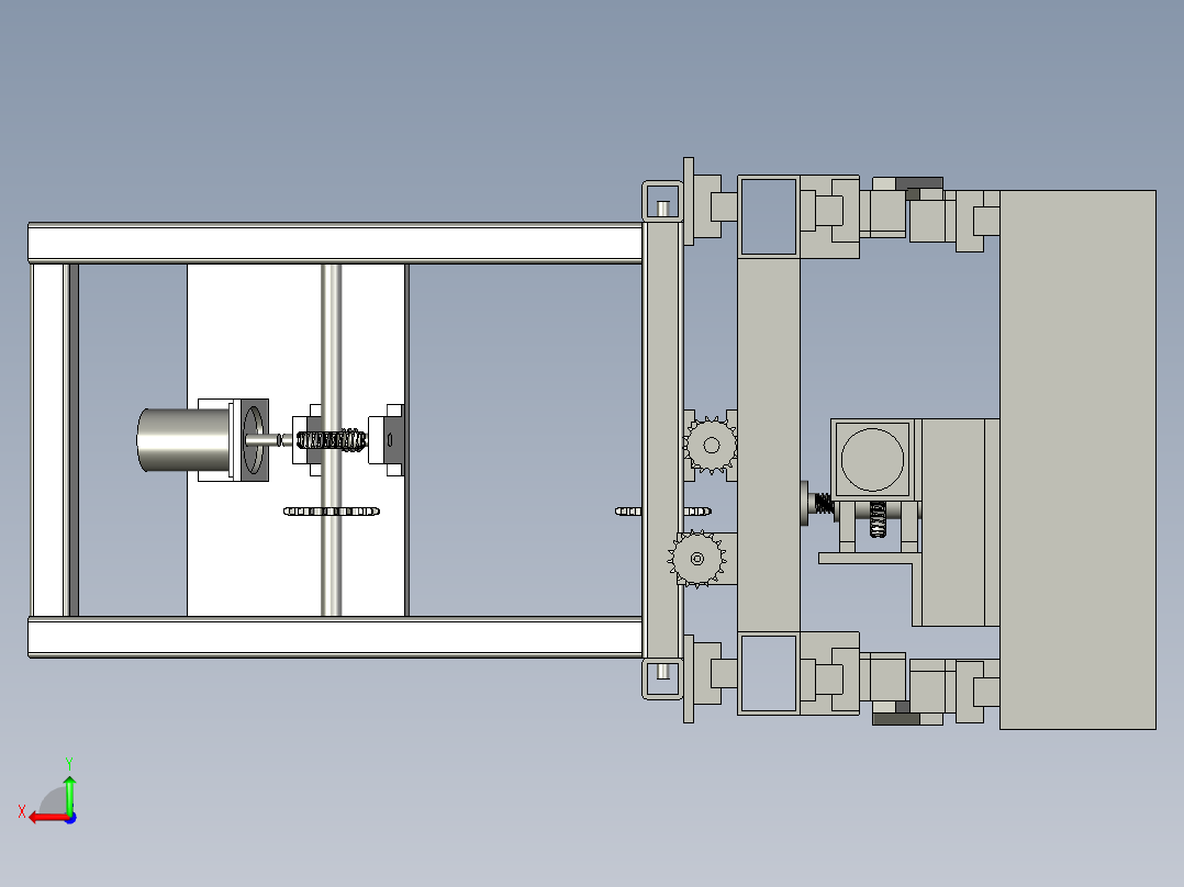 高舒适性可调节座椅后视图