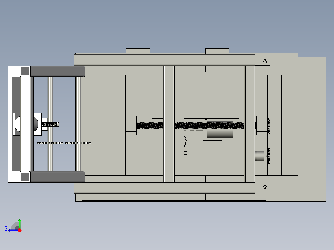高舒适性可调节座椅右视图