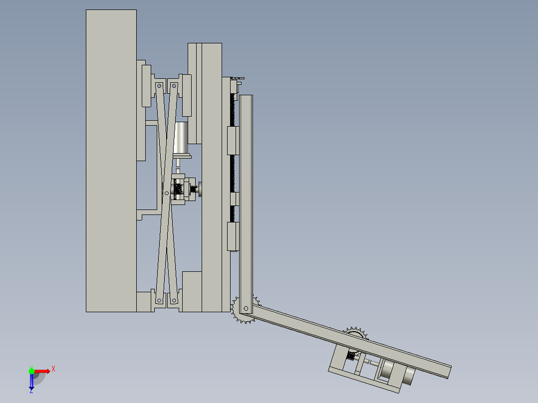 高舒适性可调节座椅俯视图