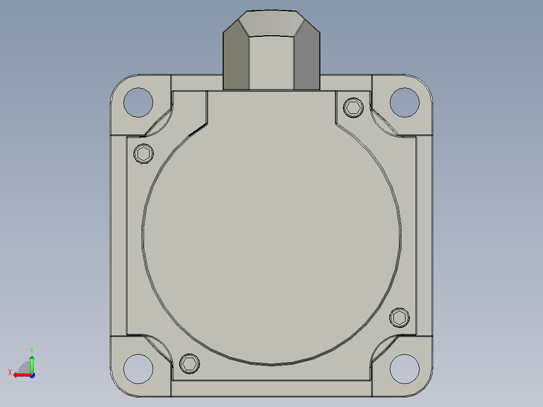 60-90系列伺服电机60ST-M01330后视图