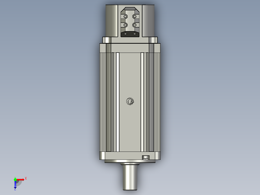 60-90系列伺服电机60ST-M01330俯视图