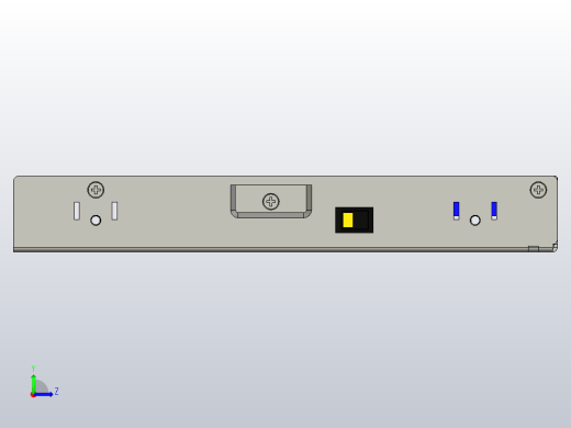 怡合达开关电源ZHH07-350-12左视缩略图