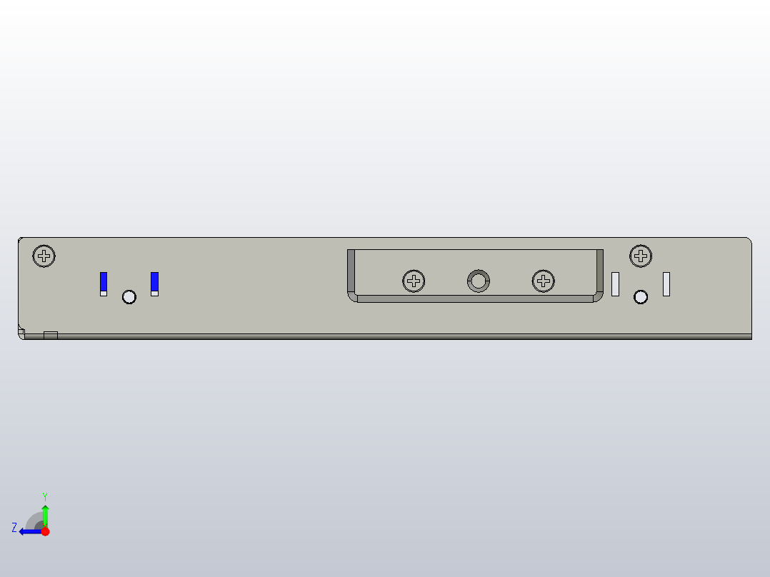 怡合达开关电源ZHH07-350-12右视图