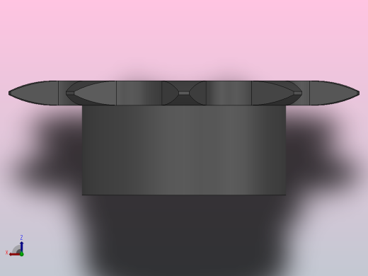 直孔链轮081型_9-081-1俯视缩略图