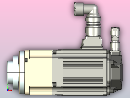 MHF标准法兰伺服减速电机100mhf1前视缩略图