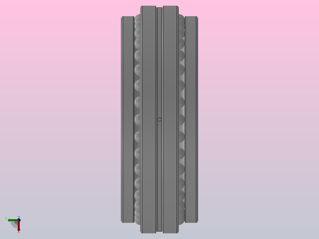 机床主轴用双向推力角接触球轴承_234936X后视图