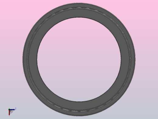 机床主轴用双向推力角接触球轴承_234936X左视缩略图