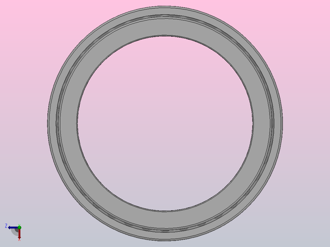 机床主轴用双向推力角接触球轴承_234936X右视图