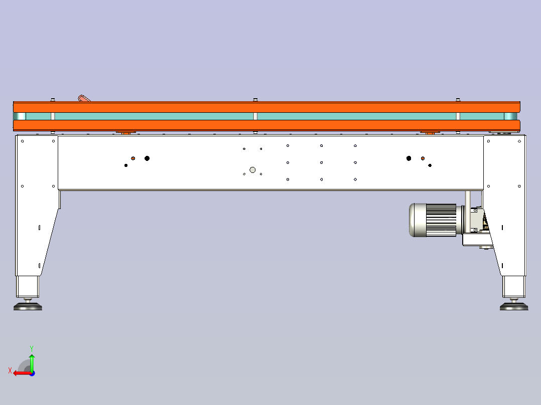 全自动封箱机后视图
