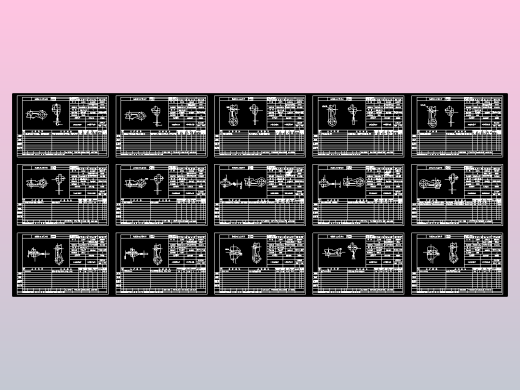 拨叉[831002] 2-钻φ60孔夹具+说明书