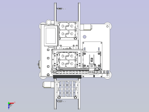 PCB板自动上料设备俯视缩略图