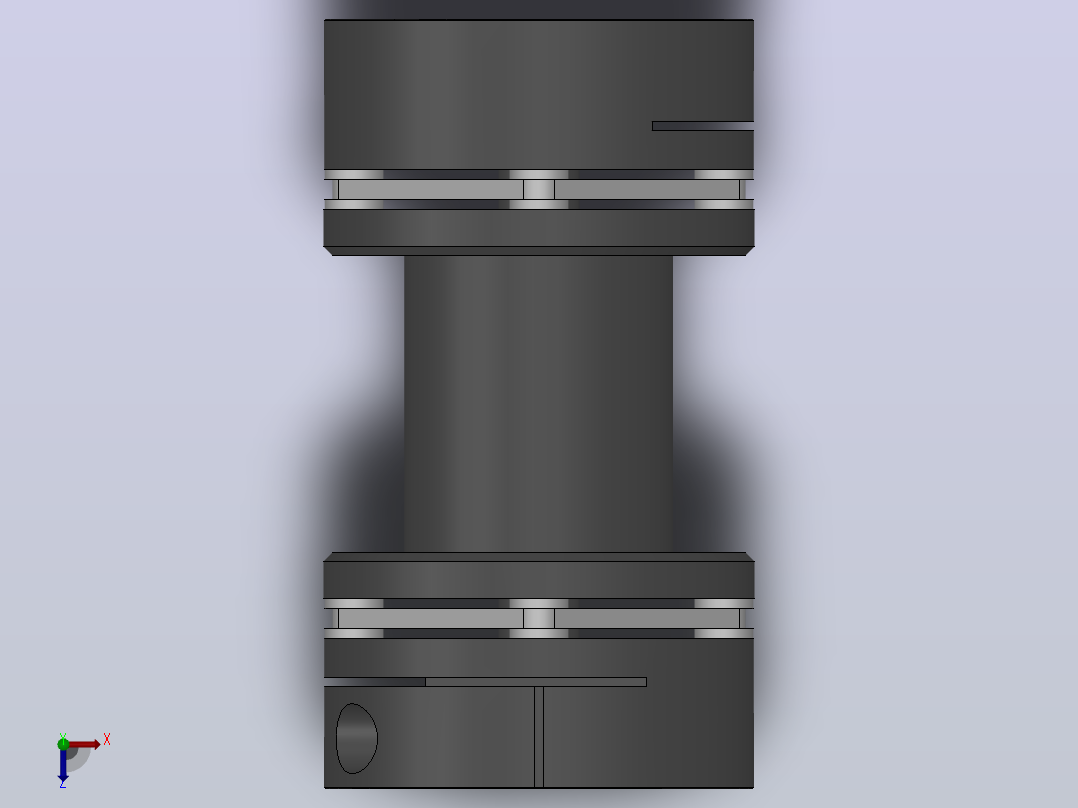 SHDL加长型联轴器[SHDL-56CW-10W×10W-100L]俯视图