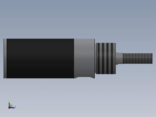 双作用气缸32x12x27mm左视缩略图
