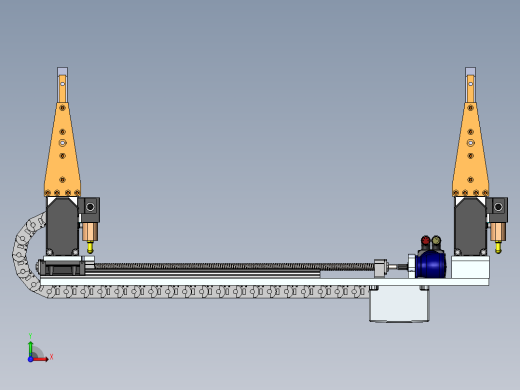堆垛机工装前视缩略图