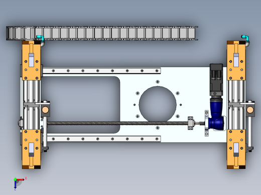 堆垛机工装俯视缩略图
