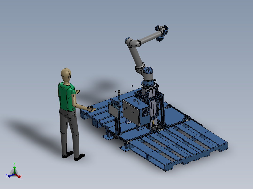 Robot paletizador SW