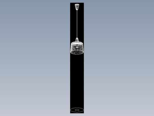 室内家具和灯具等的模型十五-K-L94