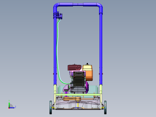 剪草机、草坪修剪机（SW2017左视缩略图