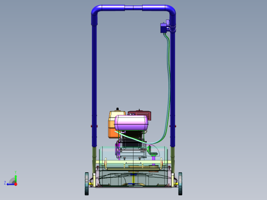 剪草机、草坪修剪机（SW2017右视缩略图