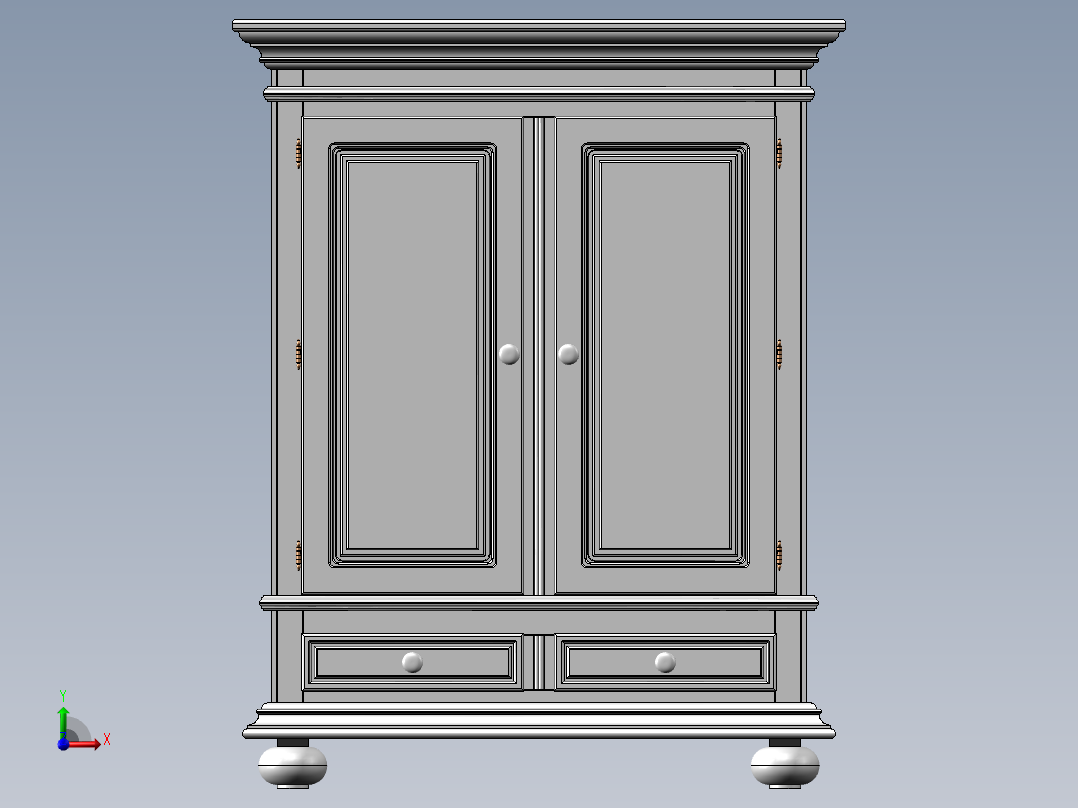 柜子_SolidWorks20140217093118403前视图
