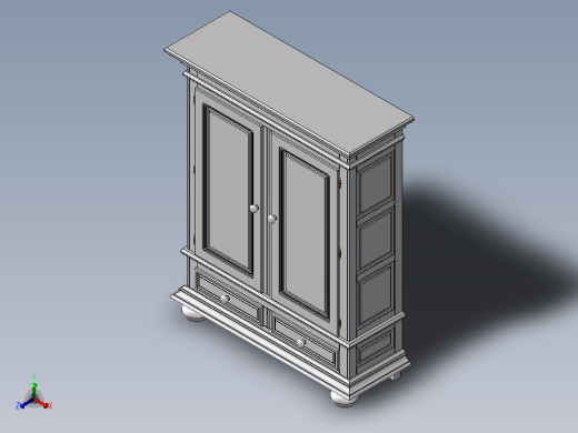 柜子_SolidWorks20140217093118403正等轴测缩略图
