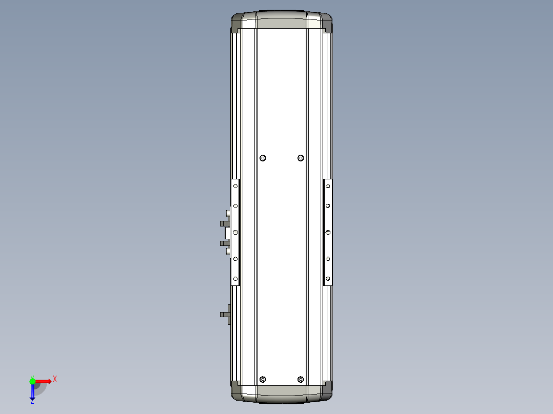 Toyo东佑达直线模组-ETH14-100-M+煞車俯视图