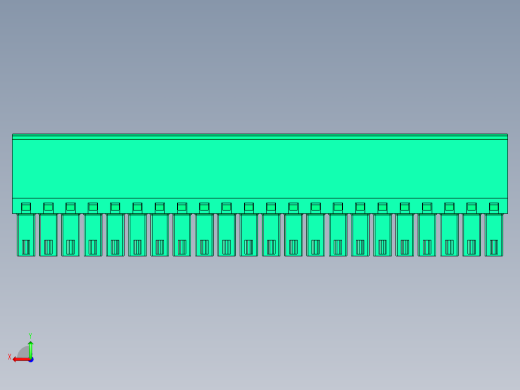 DEGSON 15EDG 系列 3.5mm 插拔式接线端子 FullPack-15EDGKB-3.5-22P-14-00AH后视缩略图