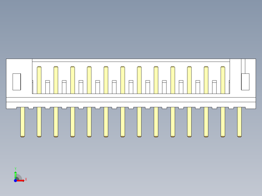 JST-B14B-PH-K-S前视图