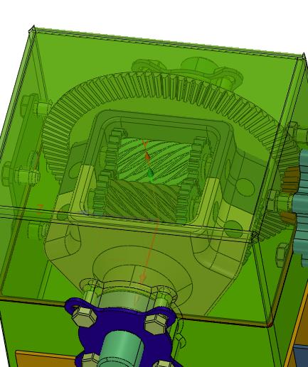蜗轮蜗杆传动的不可逆性自锁差速器