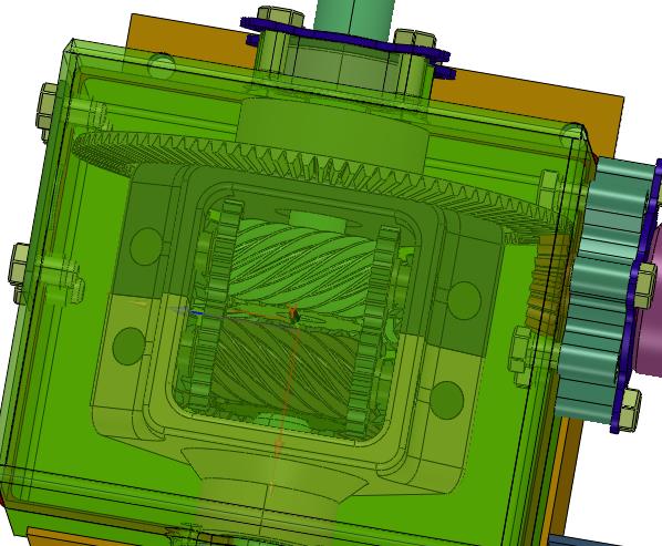 蜗轮蜗杆传动的不可逆性自锁差速器