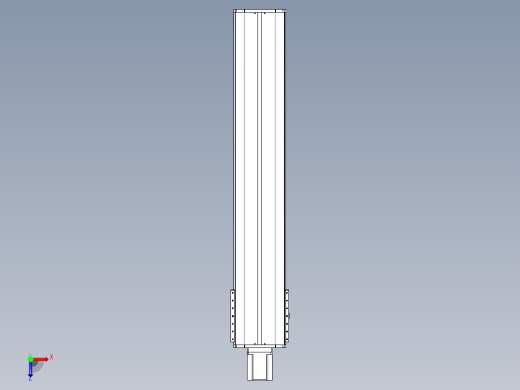 东锦丝杆传动-直线滑台模组DH270-C-L10-S1350-BC-T1000W-C3俯视缩略图