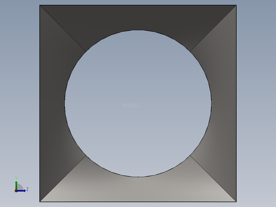 hvac square-round左视图