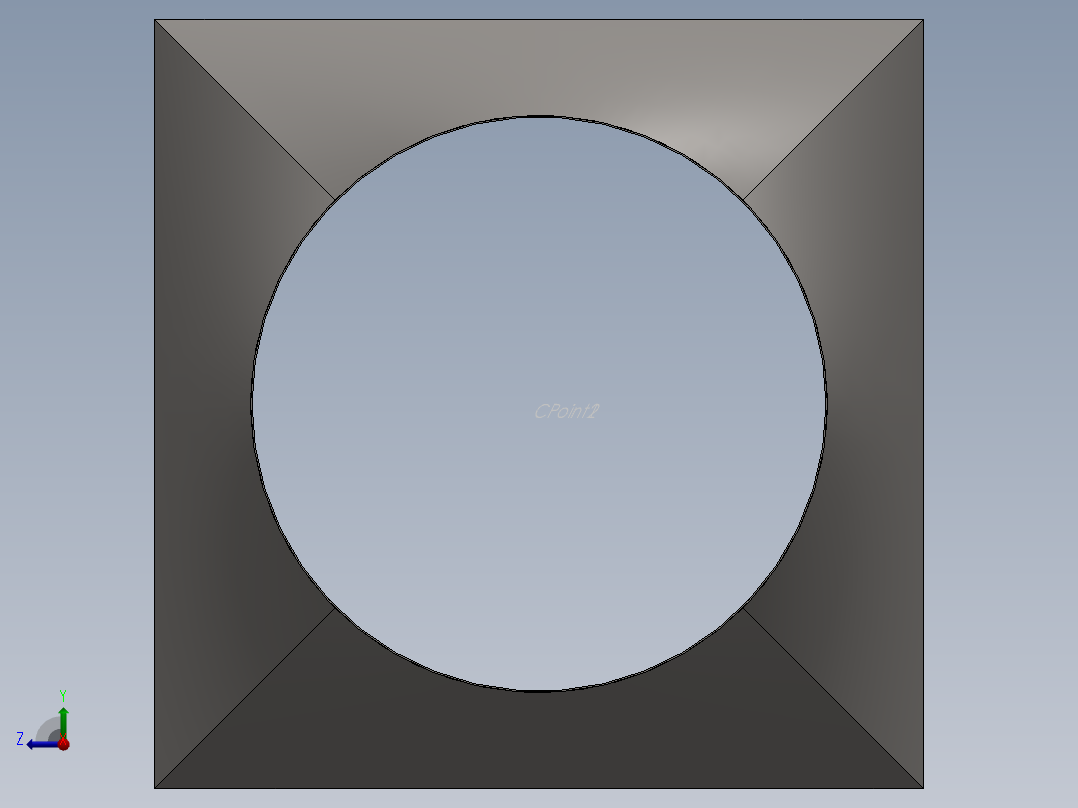 hvac square-round右视图