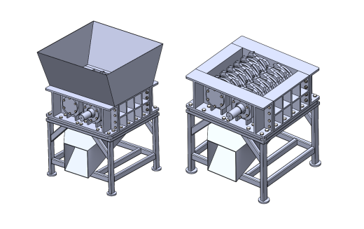 重型塑料撕碎机缩略图