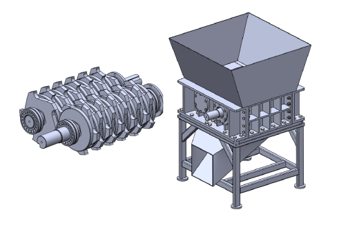 重型塑料撕碎机缩略图