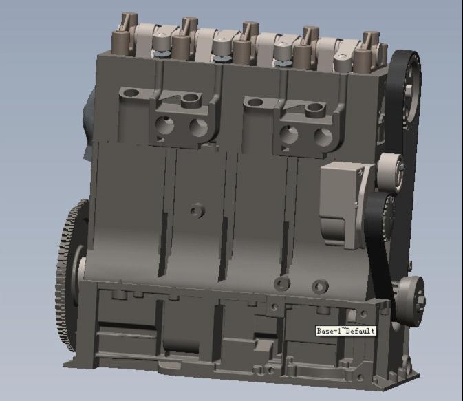 1.6升汽油机机体设计含三维图