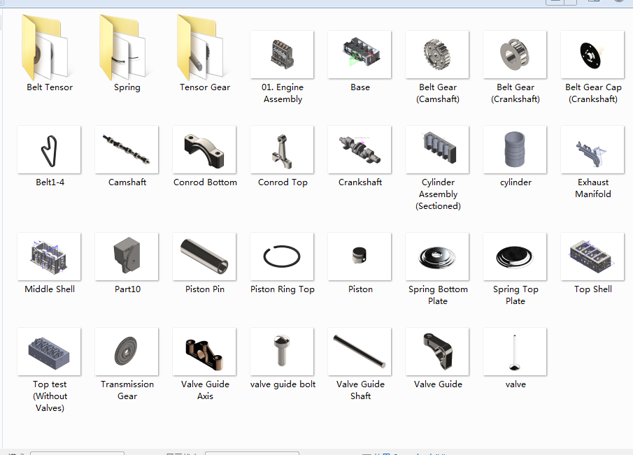 1.6升汽油机机体设计含三维图