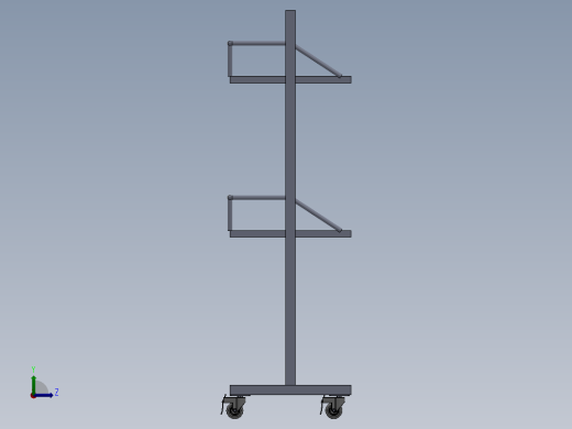 展会展示架左视缩略图