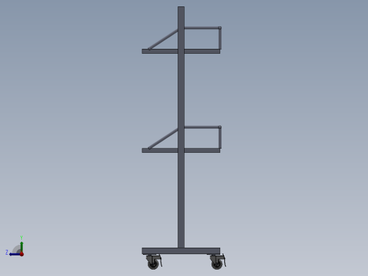 展会展示架右视缩略图