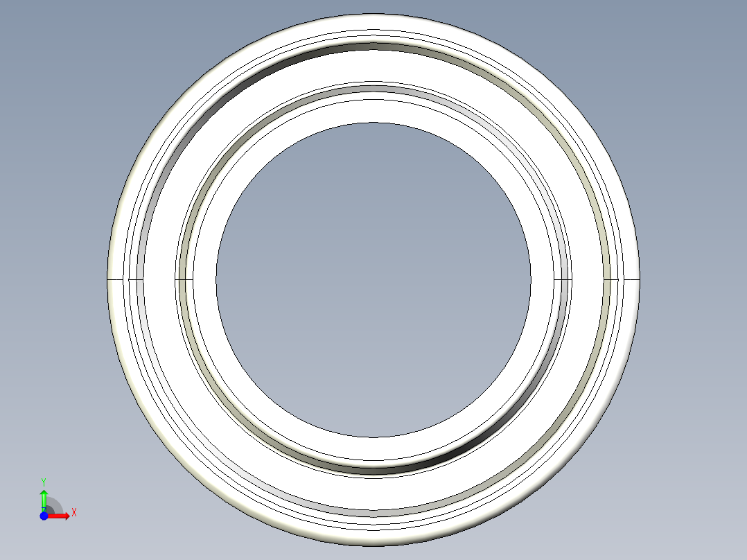 型材-KJN DAMPING RING FOR _8 HINGED FOOT 3842522301前视图