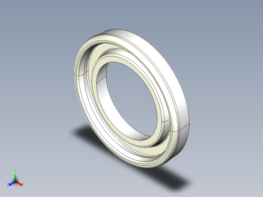 型材-KJN DAMPING RING FOR _8 HINGED FOOT 3842522301正等轴测缩略图