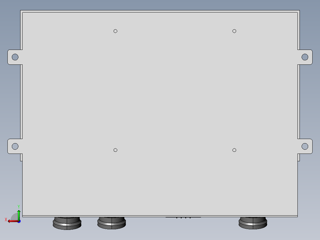 切料头治具后视图