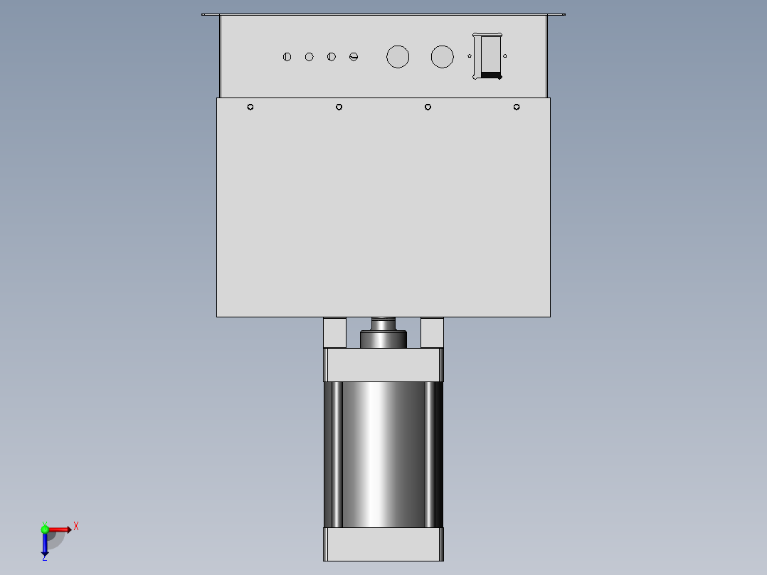 切料头治具俯视图