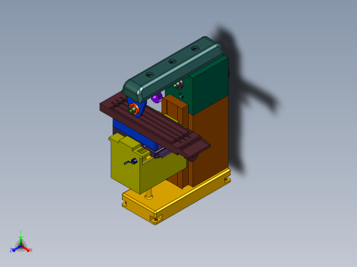 万能大行程机械铣床