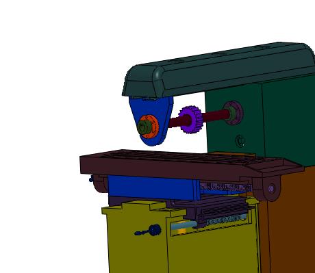 万能大行程机械铣床